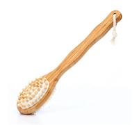 Spazzola for il corpo for la spazzola for schiena con setole for bagno manico lungo for spazzolatura a secco per Donna Uomo