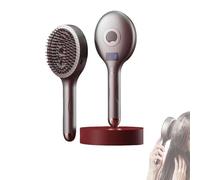 Spazzola for lo styling e spray for capelli 2 in 1, spazzola for capelli bagnati e asciutti che non si annodano, setole ultra morbide che scorrono tra i nodi(Gray)