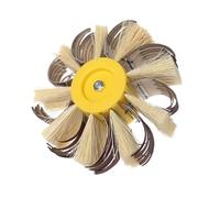 Spazzola For Lucidatura Con Setole In Tela Smeriglio Di Sisal Montata Su Albero