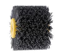 Spazzola for lucidatura di mobili in legno con mola abrasiva for trafilatura da 120 x 100 mm - Grana 180