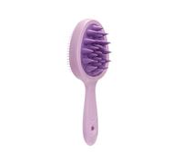 Spazzola for shampoo in silicone Testa for massaggio del cuoio capelluto Pettine Doppio uso laterale Pettine for lavaggio capelli Corpo morbido Bagno Doccia Spazzola Strumento for parrucchiere(2 in 1-