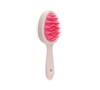 Spazzola for shampoo in silicone Testa for massaggio del cuoio capelluto Pettine Doppio uso laterale Pettine for lavaggio capelli Corpo morbido Bagno Doccia Spazzola Strumento for parrucchiere(2 in 1-