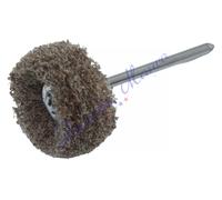 Spazzola gamma scotch-brite grezza mm 23 con albero