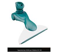 SPAZZOLA HD 40 CON SNODO E ROTELLE NUOVA COMPATIBILE ALTA QUALITÀ PREMIUM
