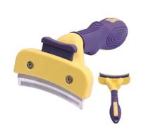 Spazzola Horses Per Rimuovere Il Pelo Con Bottone, Accessori per la Cura del Cavallo, Resistenti, Ergonomici e Sicuri