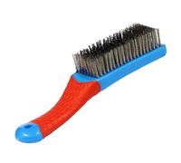 Spazzola in acciaio inossidabile, spazzole metalliche per la pulizia | Spazzola per pulizia filo con spazzola a setole dure | Dispositivo antiruggine, spazzola in acciaio per ruggine, vernice, acciaio