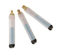 Spazzola in fibra di carbonio per la pulizia e il decapaggio delle cuciture di saldatura per uso in WIG MIG MAG TIG saldatura su acciaio inossidabile e alluminio con copertura resistente al calore (M8