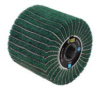 Spazzola in fibra sintetica e lamelle abrasive Ø120 mm/L100 mm