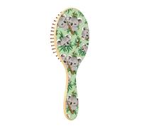 Spazzola in legno Spazzola in legno per capelli Spazzola per capelli Spazzola per capelli in legno per capelli naturali Koala Cute Baby Repeat