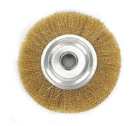 Spazzola in ottone con ruota in filo di rame puro da 5 pollici for la rimozione della ruggine dai metalli, disco di lucidatura, disco di taglio for trapano, utensile rotante NE