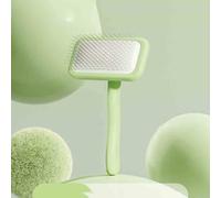 Spazzola in pelle di pecora, pettine ad ago con cuscino d'aria, in lana, per la cura della pelliccia, spazzola speciale per cardatura, pettine, spazzola per la toelettatura degli animali domestici