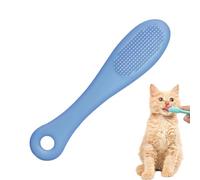 Spazzola in silicone morbido per il mento del gatto, spazzola in silicone per la pulizia del mento del gatto, spazzolino da denti in silicone per animali domestici, spazzolino da denti in silicone per