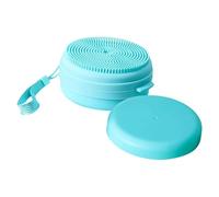 Spazzola in silicone per doccia, setole per pulizia profonda con dispenser di sapone, per la casa, il bagno, i viaggi, donne e uomini, adulti e bambini, pelle sensibile