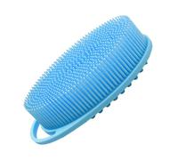 Spazzola in silicone per doccia, spazzola per doccia per corpo - Scrubber per il corpo in silicone per il bagno - Spazzole delicate con setole morbide, spazzola da bagno portatile per schiena, cosce,
