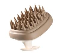 Spazzola in silicone per lo shampoo del cuoio capelluto, design morbido sui lati per un efficace massaggio del cuoio capelluto, strumento perfetto per la cura del cuoio capelluto e migliorare la
