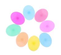 Spazzola in Silicone per Shampoo per Ragazzo Ragazza, 8 Pezzi | Doccia e Salone, Massaggia il Cuoio Capelluto, Pulizia Delicata, Set Pratico per Bimbi Colore Casuale