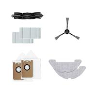 Spazzola In Silicone, Spazzola Laterale, Filtro, Panno For Mocio, Sacchetto For La Polvere, Compatibile Con Laresar, L20, Compatibile Con Airzeen, Kit Di Accessori For Robot Q10 Pro
