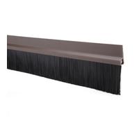 Spazzola Inferiore Autoadesiva Sul Fondo Spazzola Marrone 1,6" Nera 39"x2,5"