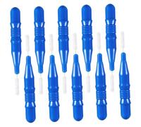 Spazzola Interdentale per Pulizia Orale 50 Pezzi in Plastica Blu | Diametro 2,5mm, Confezione Individuale, Strumenti per Igiene Dentale Quotidiana