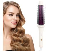 Spazzola ionica curatore dei capelli: raddrizzamento ionico negativo 28 mm, spazzola di ferro termico per ortografia da stiro | Spazzola riscaldata, strumenti per lo styling Peq Tools