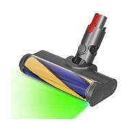 Spazzola laser, compatibile con accessori Dyson V12 Detect Slim V10Slim, testina della spazzola a rullo morbido, motore con luce verde antipolvere di ricambio.