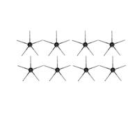 Spazzola laterale 8 pezzi, compatibile con Roborock S5 / S502-00 / S502-02 / S5 Max / S6 / S6 MaxV / S6 Pure / E4 / E5, accessori for aspirapolvere robot parti