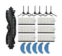 Spazzola laterale a rullo Filtro antipolvere primario HEPA Mop Set compatibile con Ilife A4 A4S A40 X432 Polaris PVCR 0826 Parti for aspirapolvere robot (Color : 014)