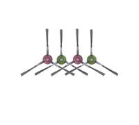 Spazzola laterale, compatibile con gli accessori for aspirapolvere robot Ecovacs Deebot T8 AIVI, T9 AIVI, N8 Pro AIVI, N9, N10, N10 Plus. Parti(Side brushes 4 pcs)
