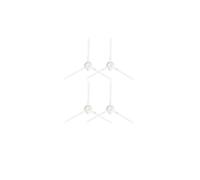 Spazzola Laterale, Compatibile Con Tefal, Compatibile Con Rowenta, Serie X-plorer 20 40 50 RG6825 RG6871 RG6876, Compatibile Con ISWEEP, Accessori For Aspirapolvere Robot X3(4pcs)