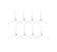 Spazzola Laterale, Compatibile For Xiaomi, 3C Plus S20 D106 E10C E12 E10 | Spazzola laterale di ricambio for la manutenzione quotidiana del robot spazzante(8pcs)