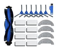 Spazzola laterale di ricambio Hepa Filtro Mop Panni Rag Compatibile con Venga VG RVC 3000 3001 Robot Aspirapolvere Accessorio (Set I)