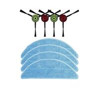 Spazzola Laterale Di Ricambio, Panno For Mocio, Compatibile Con Ilife, Kit Di Accessori For Aspirapolvere Robot T10S.