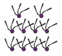 Spazzola laterale di ricambio per aspirapolvere Eureka E20, per robot aspirapolvere Evo Plus, spazzola per la pulizia degli angoli, setole in nylon, confezione da 10