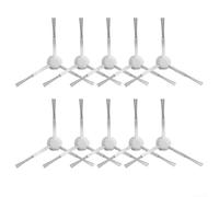 Spazzola laterale di ricambio per Cecotec per Conga 15090 16090 AI SpinArm Home&Wash, spazzole per la pulizia dei bordi in plastica e nylon, per polvere di angoli e bordi (confezione da 10)