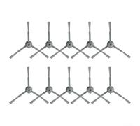 Spazzola laterale di ricambio per Clean L50 L50 SES L60 L60 per robot aspirapolvere, 4 pezzi, ABS+nylon, spazzola per la pulizia di polvere e detriti per una facile installazione (confezione da 10)