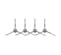 Spazzola laterale di ricambio per Clean L50 L50 SES L60 L60 per robot aspirapolvere, 4 pezzi, ABS+nylon, spazzola per la pulizia di polvere e detriti per una facile installazione (confezione da 4)