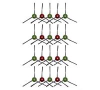 Spazzola laterale di ricambio per Ecovacs per DEEBOT per robot aspirapolvere OZMO 920 950 T8 Max e Max N5 N7 N8+ N8 Pro DX55 DX93 DJ65 progettata per spazzare efficacemente polvere e sporco (20 pezzi)