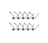 Spazzola laterale, filtro HEPA, compatibile con Roborock Saros 20 / Saros 20 Sonic, robot aspirapolvere Accessori(Side Brush 10pcs)
