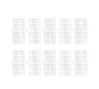 Spazzola Laterale Filtro Mop Pad Compatibile Con Cecotec Conga 999 Origin X-Treme Genesis/Muhler Bobby 1 Parti Di Ricambio(10 Hepa)