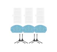 Spazzola laterale, filtro, panno for mocio e accessori for sacco laterale compatibili con Nedis WIFIVCB01, parti di manutenzione tutto in uno for robot aspirapolvere