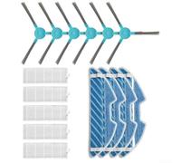 Spazzola laterale Hepa Filtro Aria Mop Cloth Set, Aspirapolvere Ricambio Kit di Accessori Per CECOTEC forCONGA 1290 Robot Aspirapolvere