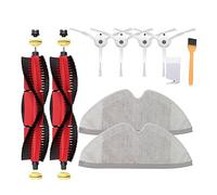 Spazzola laterale in gomma siliconica morbida Filtro HEPA for Roborock S5 S5Max S50 S51 S6 S6 Pure E25 E35 T4 T6 T7 T7PRO Parti for aspirapolvere Lodevole (Size : 12)