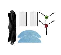 Spazzola Laterale Principale, Filtro Hepa, Panno For La Pulizia, Sacchetto For La Polvere, Compatibile Con ILife T10s, Aspirapolvere Robot parti (Color : As show-1)