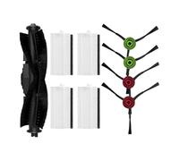 Spazzola Laterale Principale, Filtro Hepa, Panno For La Pulizia, Sacchetto For La Polvere, Compatibile Con ILife T10s, Aspirapolvere Robot parti (Color : As show-3)