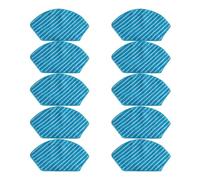 Spazzola Laterale Principale Filtro HEPA Panno for Lavapavimenti Compatibile Con Midea M7 PRO /M7 MAX Compatibile Con Fakir RS 770 Robot Aspirapolvere Accessori Di Ricambio(10 Mops)
