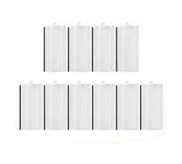 Spazzola laterale principale Hepa filtro spazzola copertura compatibile con Eufy 11C Cecotec Conga Excellence 990 Ecovacs Deebot N79S Robot Vacuum Ricambi (10 filtri Hepa)