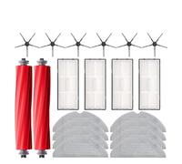 Spazzola laterale principale Mop Filtro Hepa Sacchetto for la polvere Spazzola rotante S7 Maxv Ultra S7 Pro Ultra Accessori for aspirapolvere robot (Color : Brown)