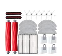 Spazzola laterale principale Mop Filtro Hepa Sacchetto for la polvere Spazzola rotante S7 Maxv Ultra S7 Pro Ultra Accessori for aspirapolvere robot (Color : Green)