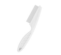 Spazzola lavabile per la rimozione dei peli, detergente per animali domestici, adatta per moquette, divano letto, design con manico allungato con spazzola per la pulizia delle lacune, rasoio