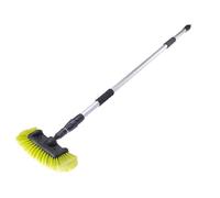 Spazzola lavaggio auto ad acqua 30 cm asta telescopica 163-300 cm valvola